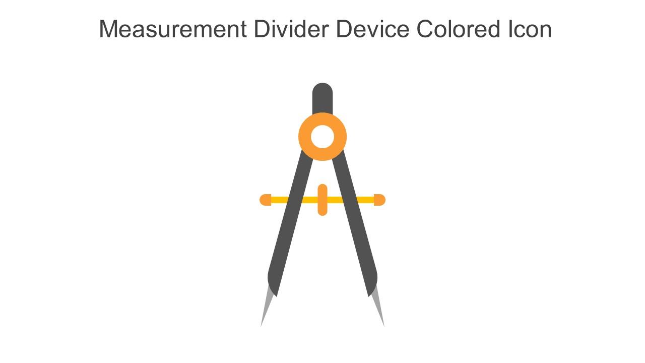 Measurement Divider Device Colored Icon In Powerpoint Pptx Png And Editable Eps Format