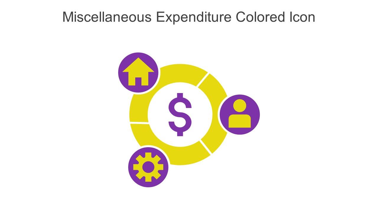 Miscellaneous Expenditure Colored Icon In Powerpoint Pptx Png And Editable Eps Format