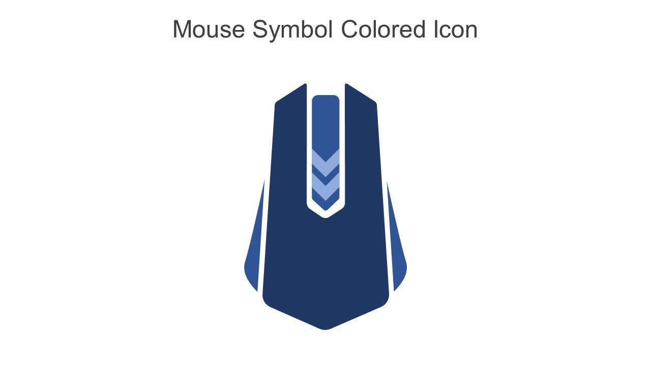 Mouse Symbol Colored Icon In Powerpoint Pptx Png And Editable Eps Format