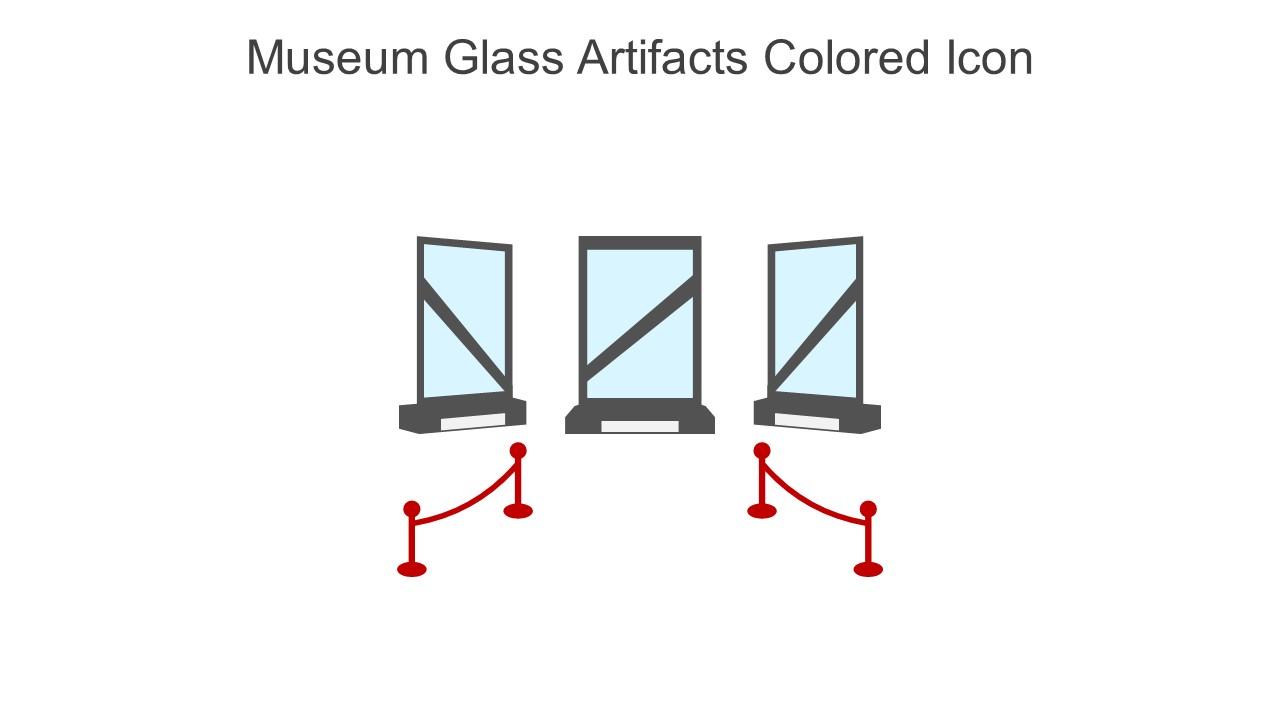 Museum Glass Artifacts Colored Icon In Powerpoint Pptx Png And Editable Eps Format