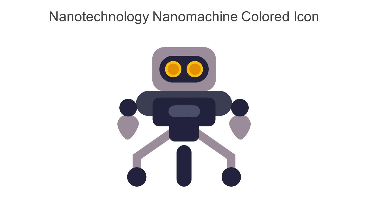 Nanotechnology Nanomachine Colored Icon In Powerpoint Pptx Png And Editable Eps Format