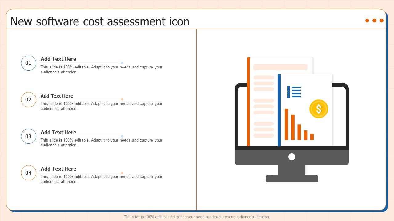 New Software Cost Assessment Icon