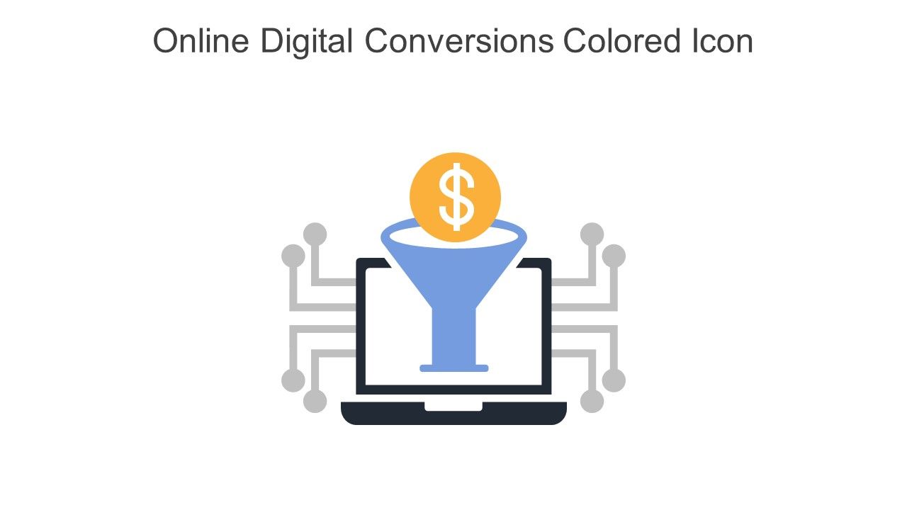 Online Digital Conversions Colored Icon In Powerpoint Pptx Png And Editable Eps Format