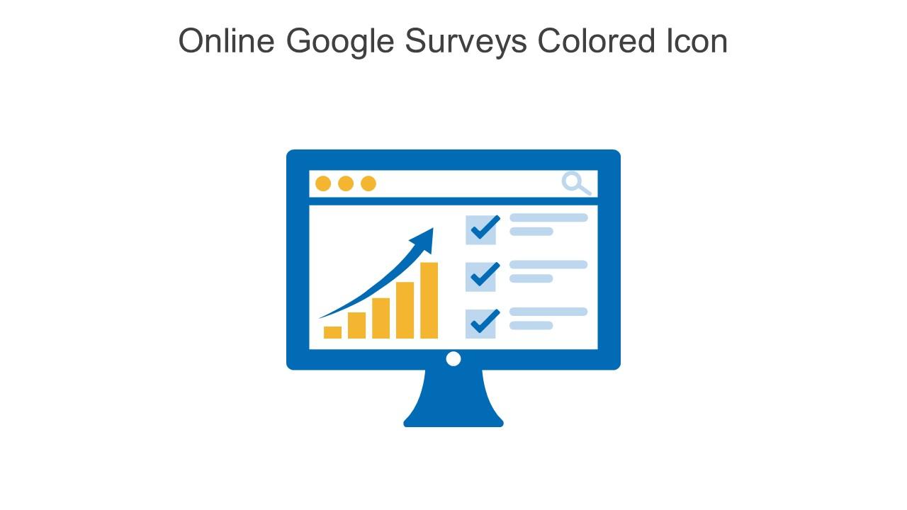 Online Google Surveys Colored Icon In Powerpoint Pptx Png And Editable Eps Format