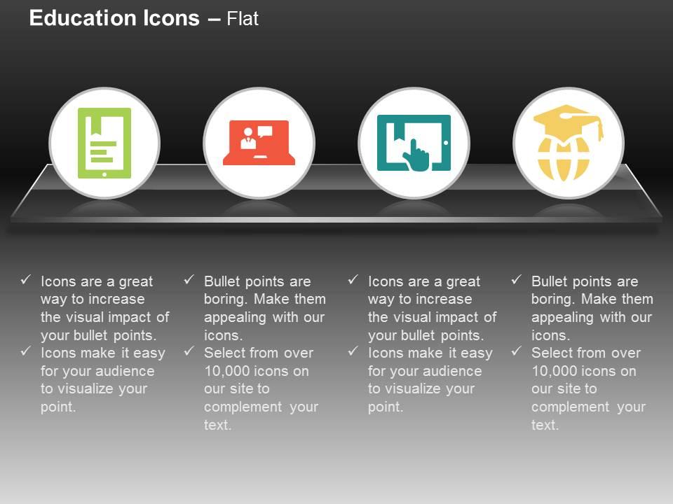 online_teacher_report_global_degree_education_ppt_icons_graphics_Slide01
