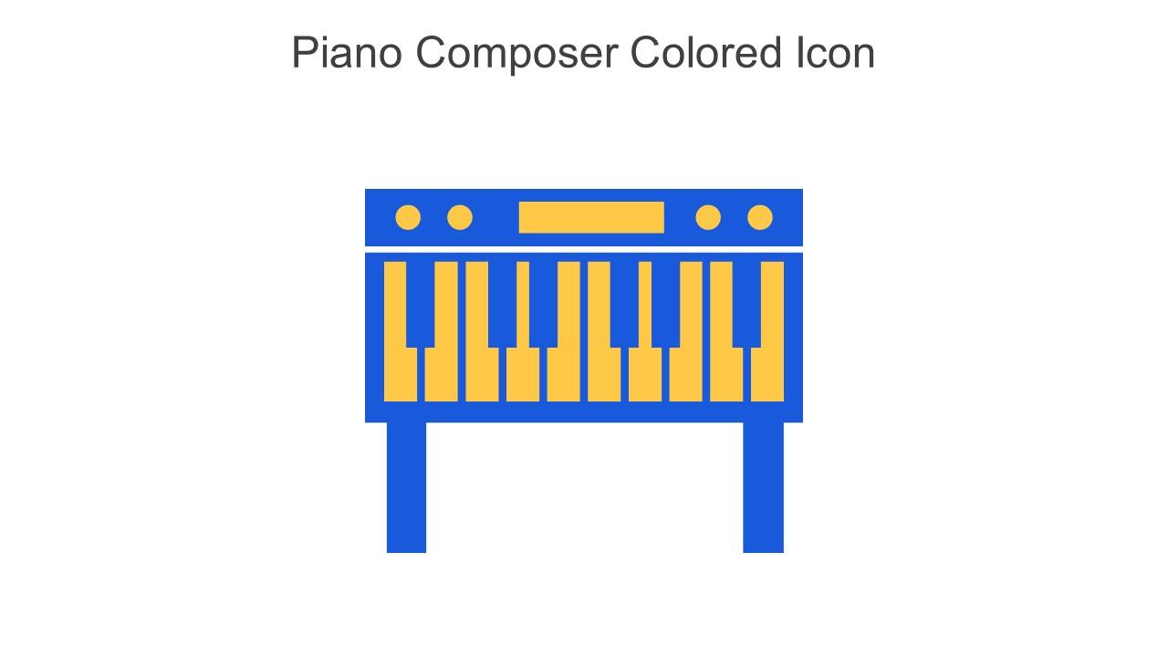 Piano Composer Colored Icon In Powerpoint Pptx Png And Editable Eps Format