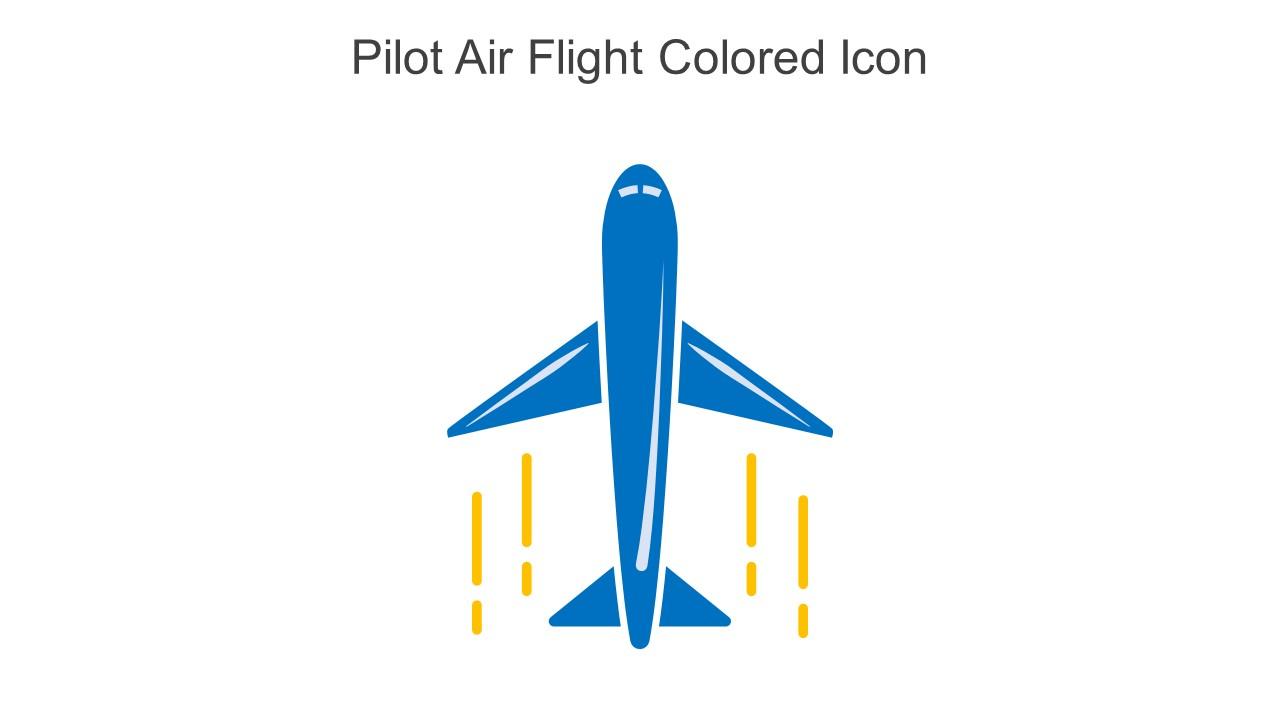 Pilot Air Flight Colored Icon In Powerpoint Pptx Png And Editable Eps Format