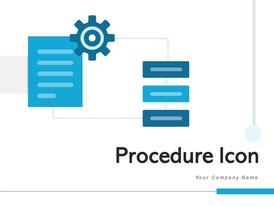 Procedure Icon Processing Business Marketing Products Flowchart Development