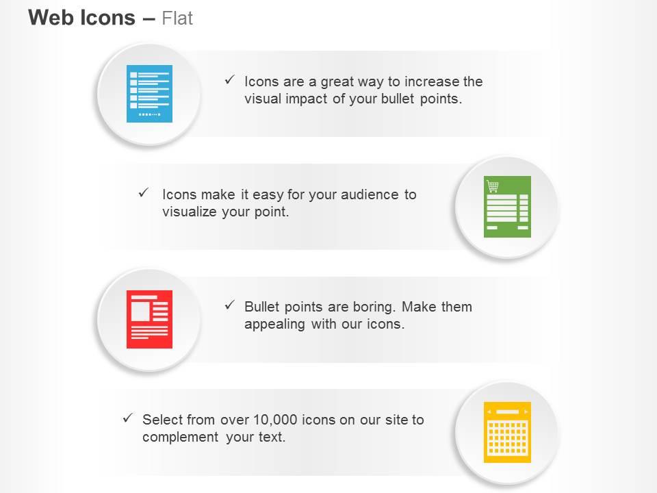 product_list_cart_shopping_cart_calender_ppt_icons_graphics_Slide01