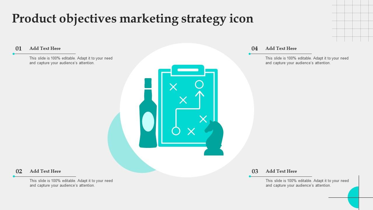 Product Objectives Marketing Strategy Icon