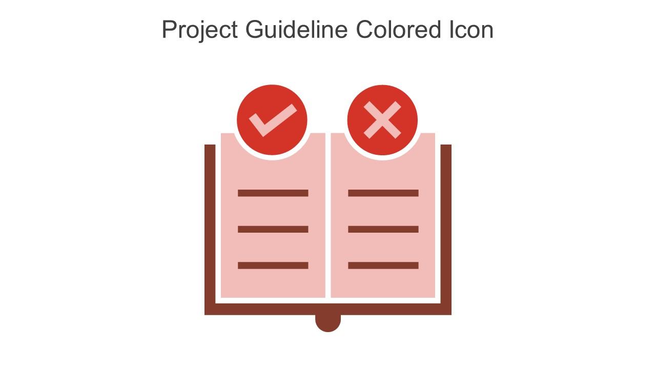 Project Guideline Colored Icon In Powerpoint Pptx Png And Editable Eps Format