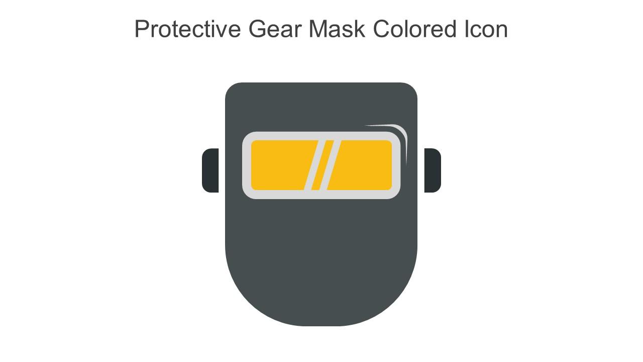 Protective Gear Mask Colored Icon In Powerpoint Pptx Png And Editable Eps Format