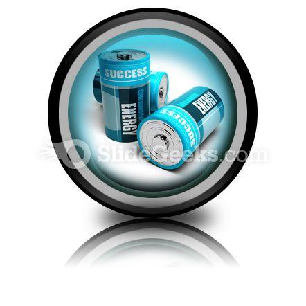 Battery Concept Energy PowerPoint Icon Cc  Presentation Themes and Graphics Slide01