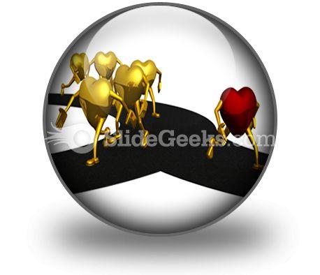 Choice Of A Direction PowerPoint Icon C  Presentation Themes and Graphics Slide01