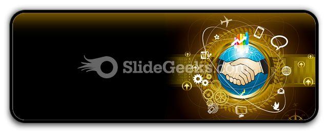 Global business powerpoint icon r
