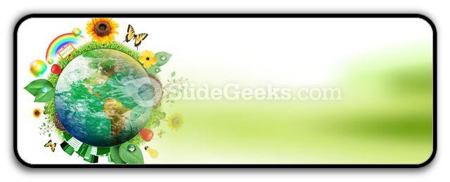 Green Nature Earth PowerPoint Icon R  Presentation Themes and Graphics Slide01