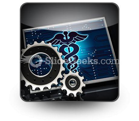 Health Sysytem PowerPoint Icon S  Presentation Themes and Graphics Slide01