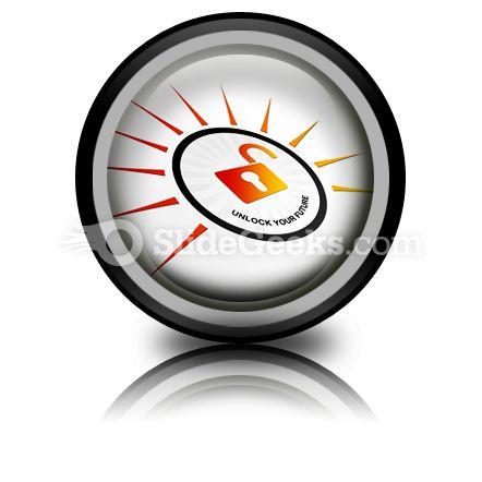 Perspective Unlock Your Future PowerPoint Icon Cc  Presentation Themes and Graphics Slide01