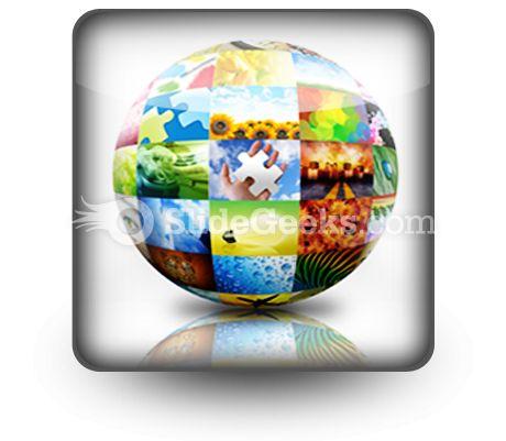 Picture photo gallery ball powerpoint icon s