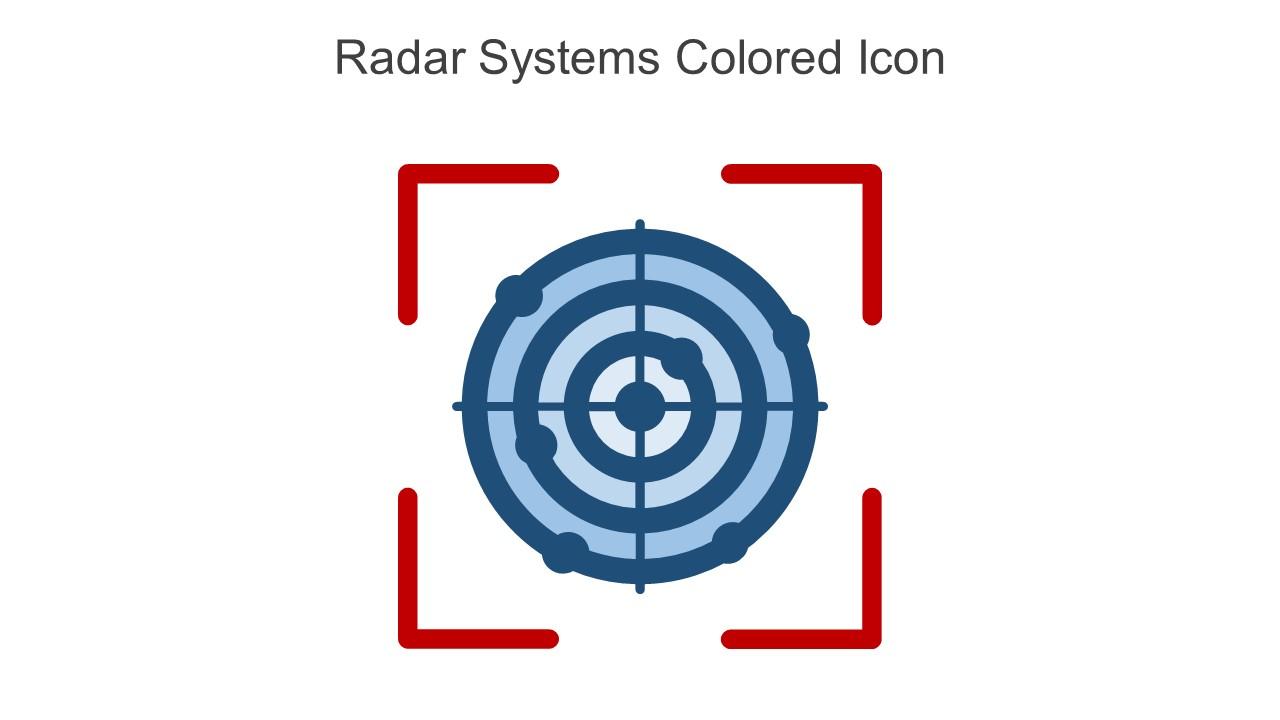 Radar Systems Colored Icon In Powerpoint Pptx Png And Editable Eps Format