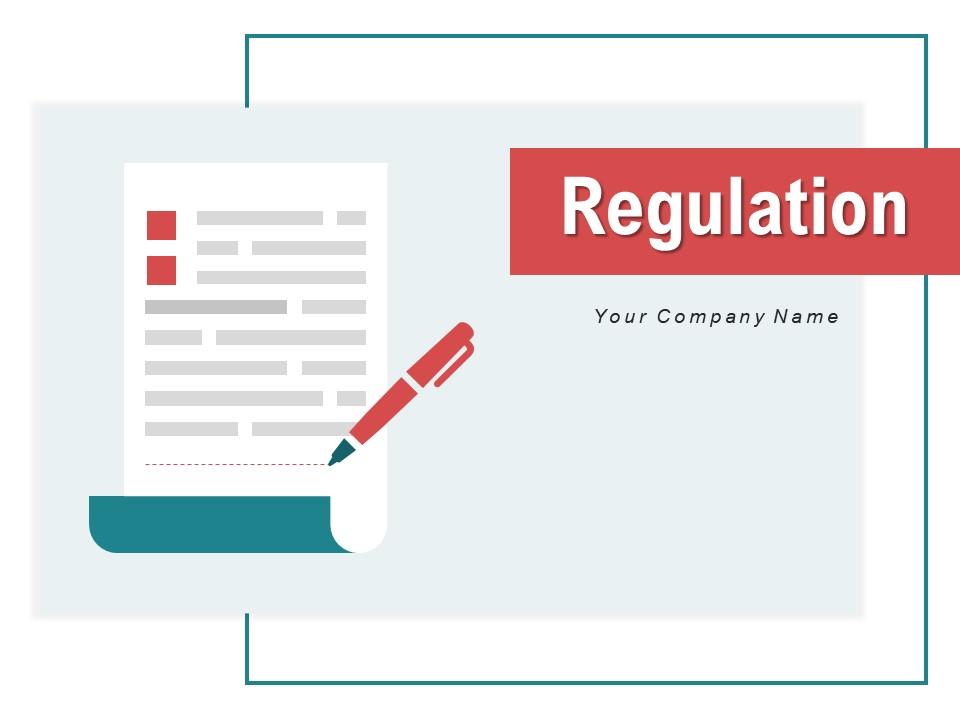 Regulation Business Organization Financial Procedure Administration
