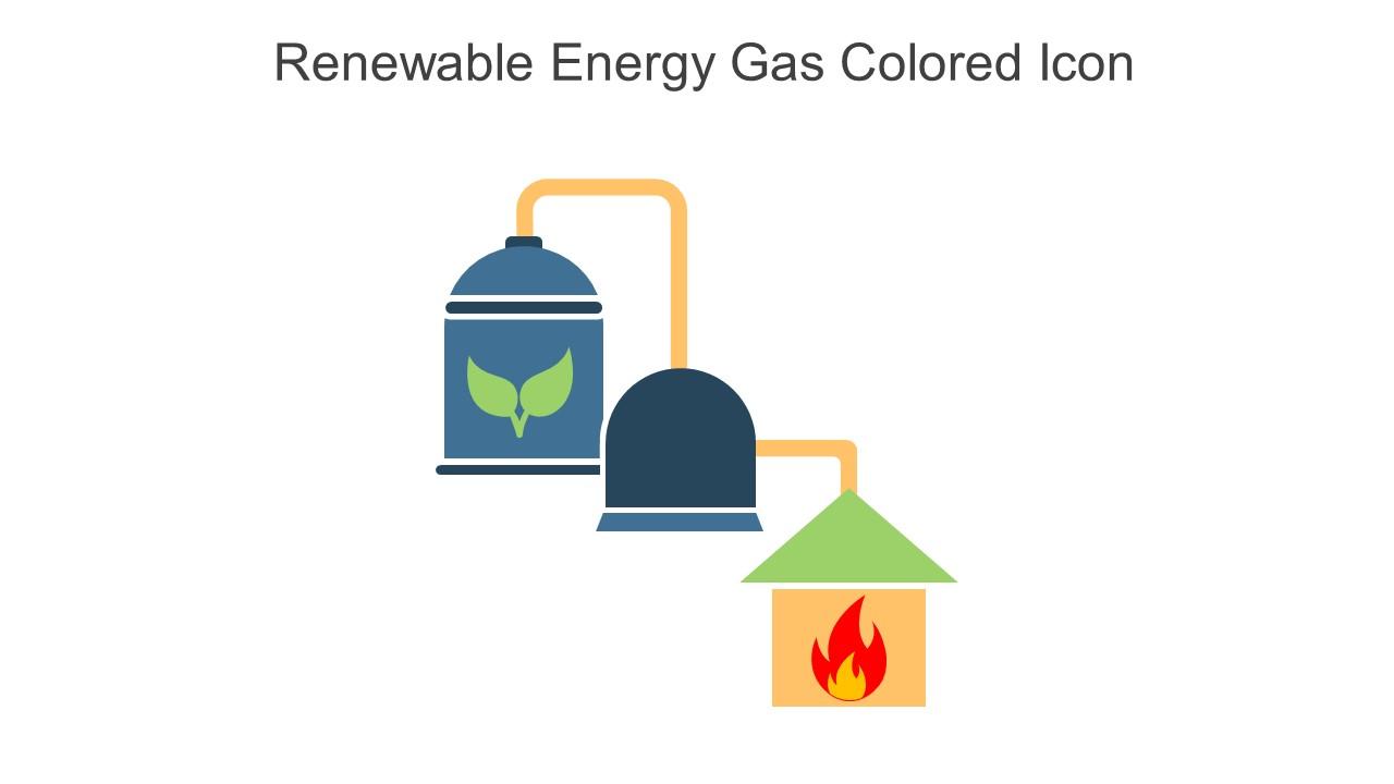 Renewable Energy Gas Colored Icon In Powerpoint Pptx Png And Editable Eps Format