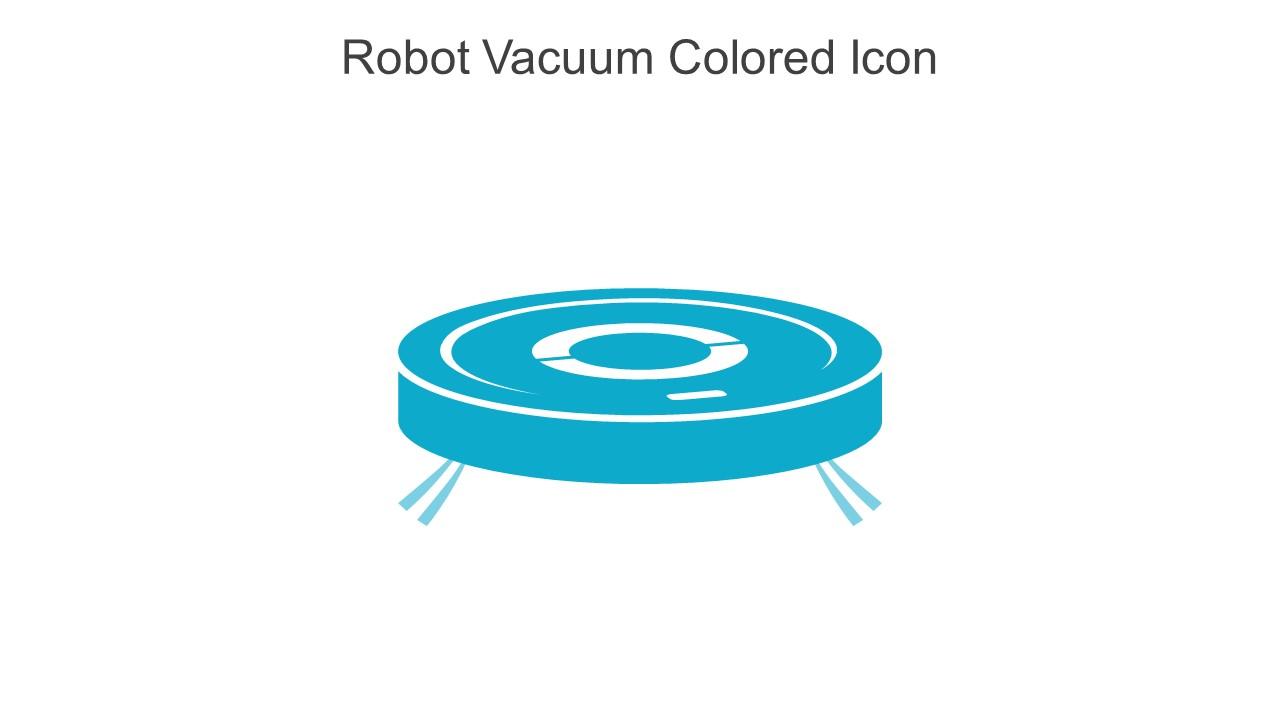 Robot Vacuum Colored Icon In Powerpoint Pptx Png And Editable Eps Format