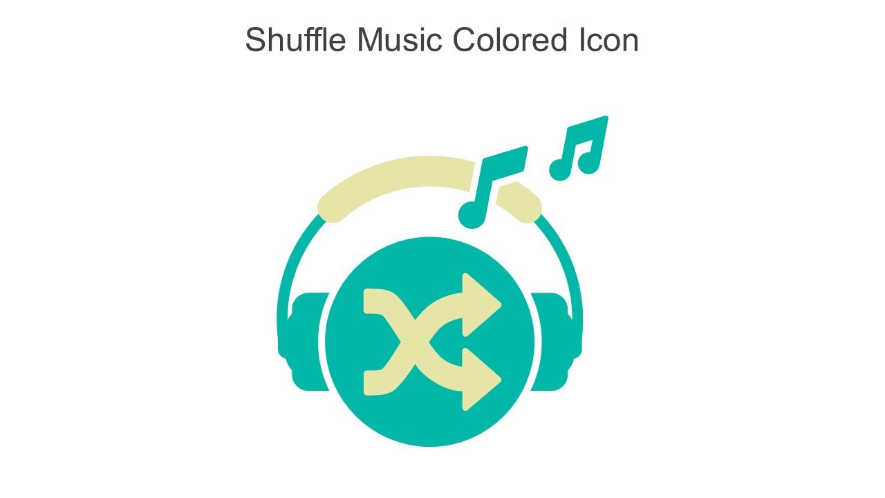 Shuffle Music Colored Icon In Powerpoint Pptx Png And Editable Eps Format