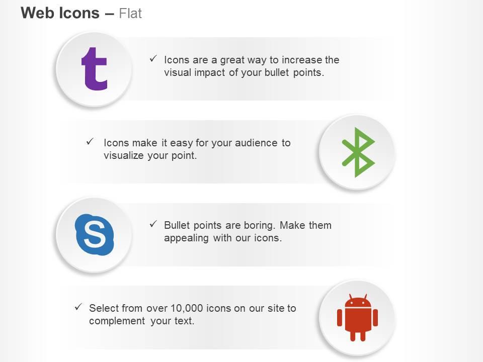skype_android_bluetooth_technology_ppt_icons_graphics_Slide01
