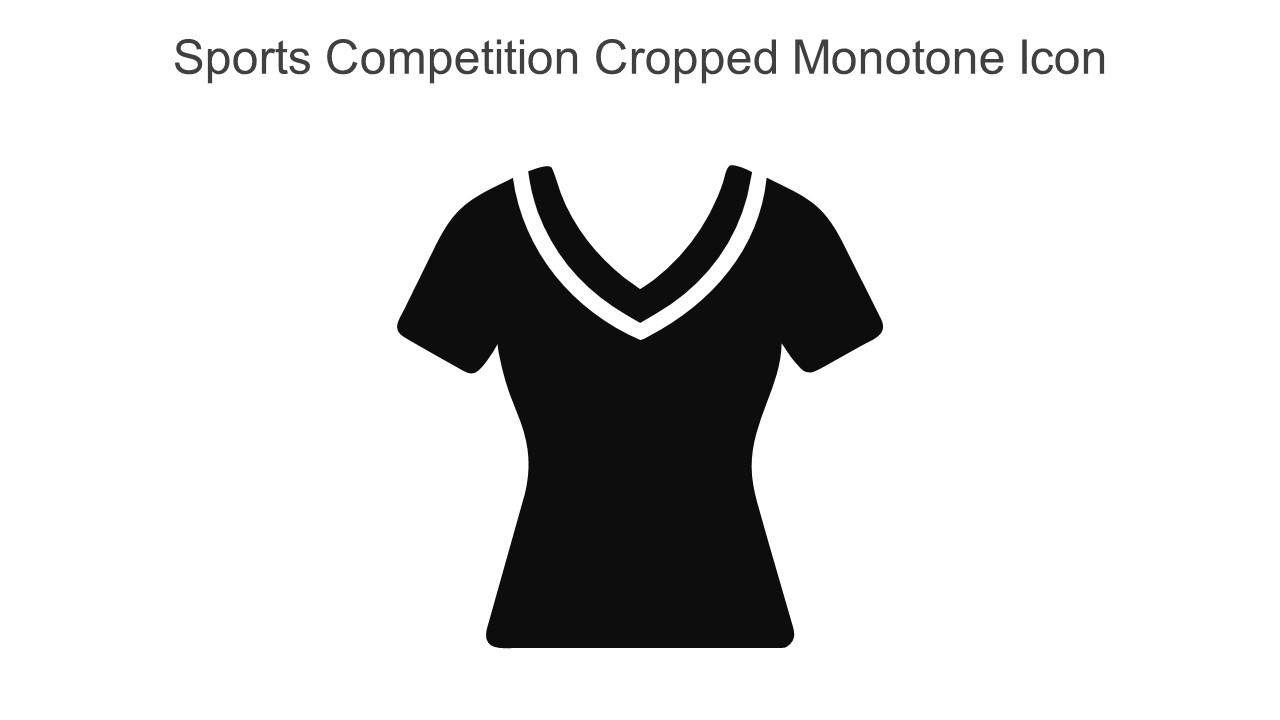 Sports Competition Cropped Monotone Icon In Powerpoint Pptx Png And Editable Eps Format