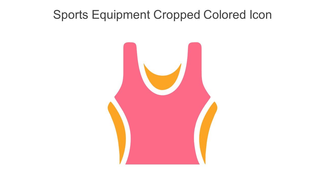 Sports Equipment Cropped Colored Icon In Powerpoint Pptx Png And Editable Eps Format