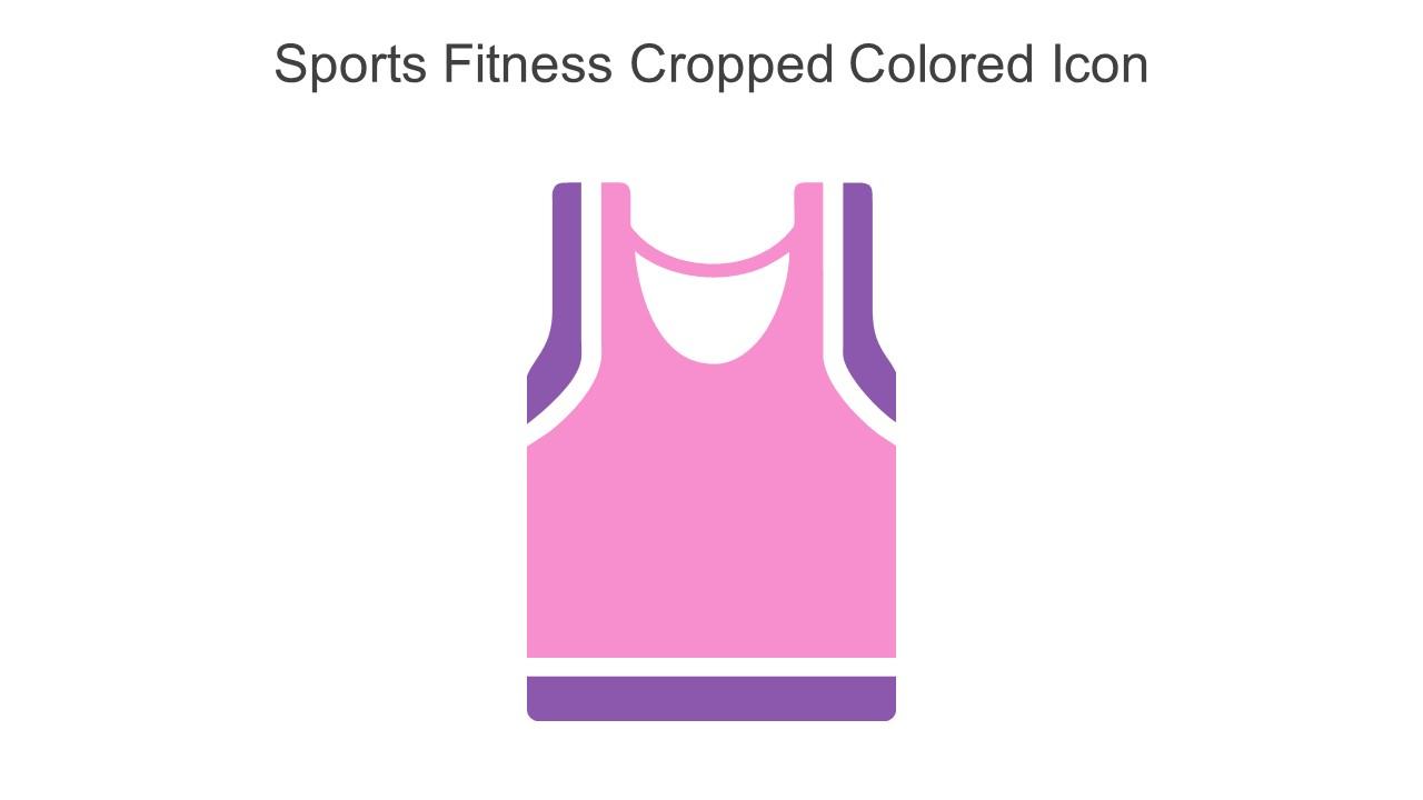 Sports Fitness Cropped Colored Icon In Powerpoint Pptx Png And Editable Eps Format
