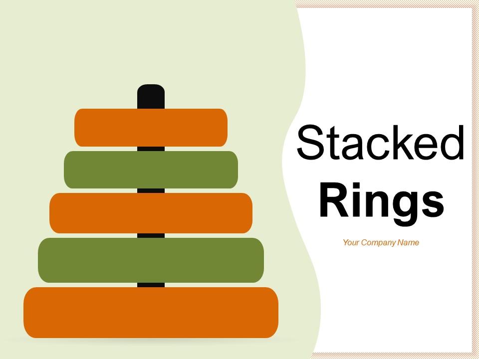 Stacked Rings Pyramid Notification Stalked Round Strip