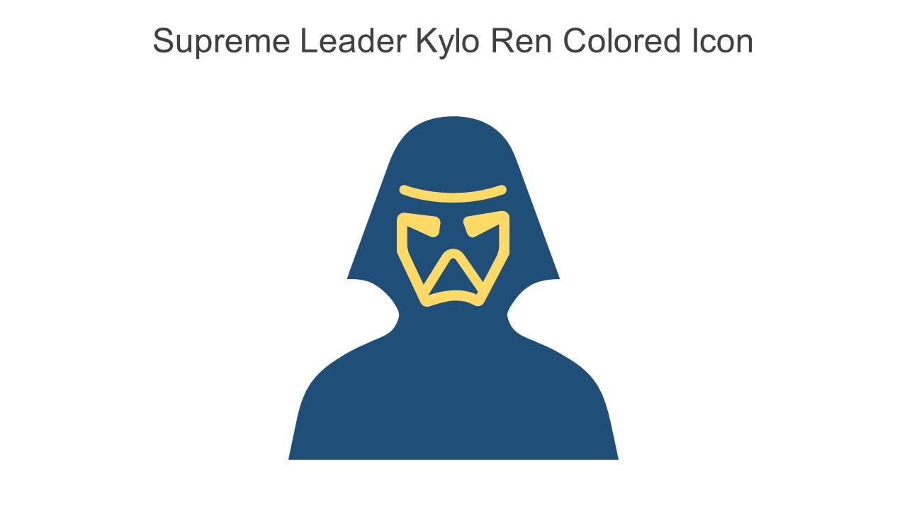 Supreme Leader Kylo Ren Colored Icon In Powerpoint Pptx Png And Editable Eps Format