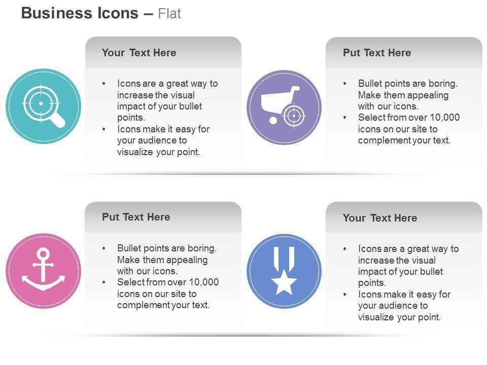 target_location_anchor_medal_sales_target_ppt_icons_graphics_Slide01