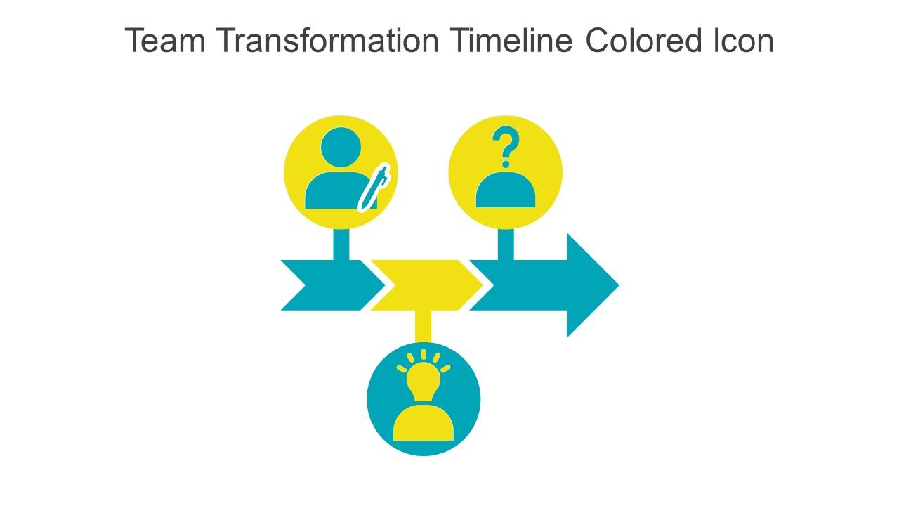 Team Transformation Timeline Colored Icon In Powerpoint Pptx Png And Editable Eps Format