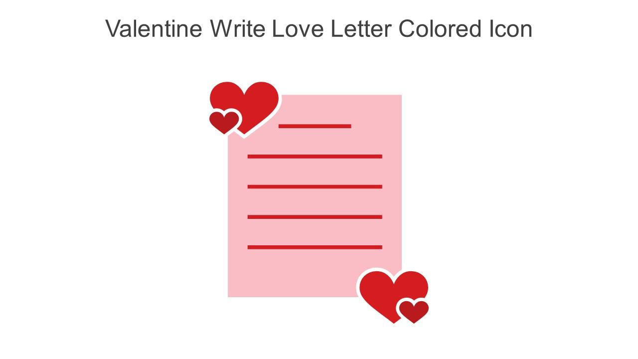 Valentine Write Love Laetter Monotone Icon In Powerpoint Pptx Png And Editable Eps Format
