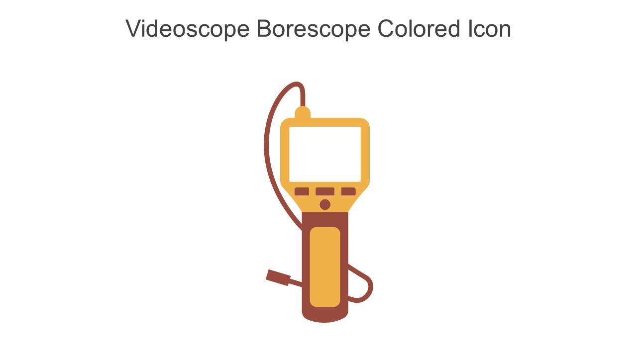 Videoscope Borescope Colored Icon In Powerpoint Pptx Png And Editable Eps Format