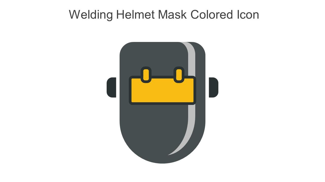 Welding Helmet Mask Colored Icon In Powerpoint Pptx Png And Editable Eps Format