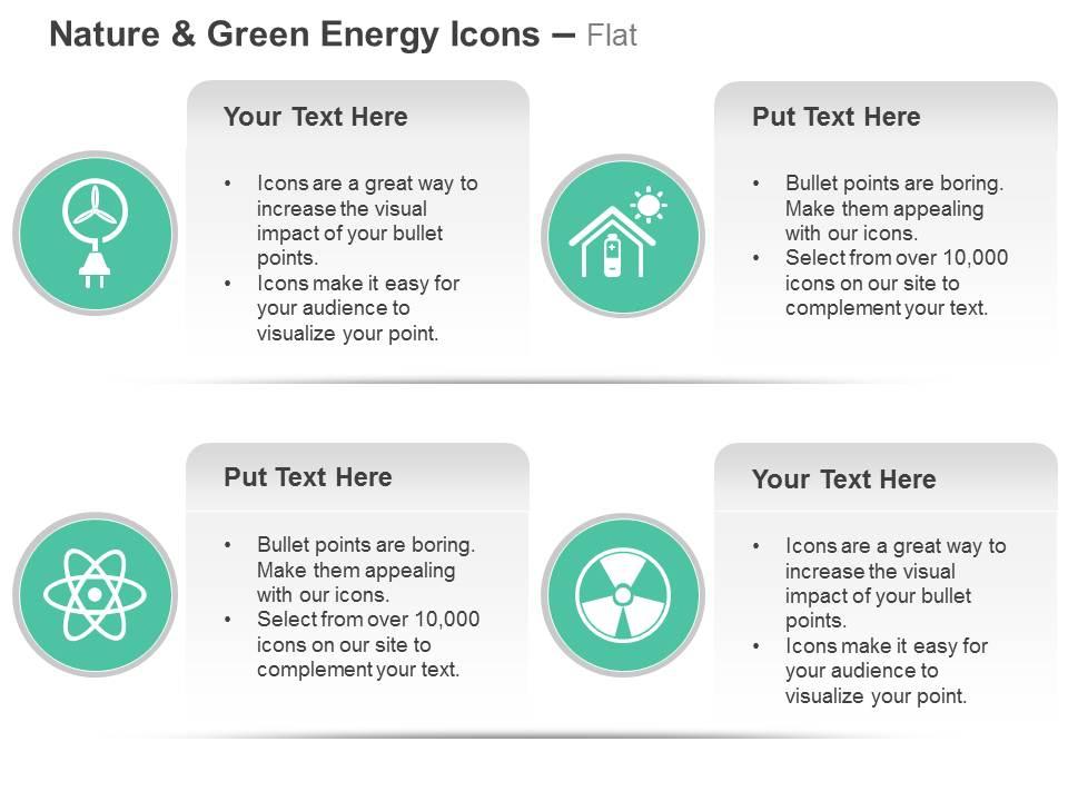 windmill_solar_power_domestic_use_nuclear_power_generation_ppt_icons_graphics_Slide01