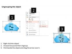 0814 cloud computing icons phone ringing email social laptop tweet communication ppt slides