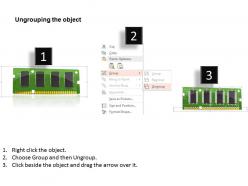 0814 computer ram random access memory card icon storage device ppt slides