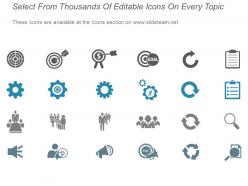 6 factors customer complaint icon powerpoint presentation