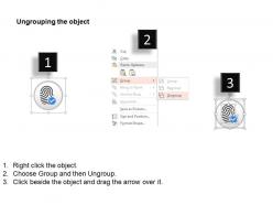 Accepted rejected damaged fingerprints ppt icons graphics