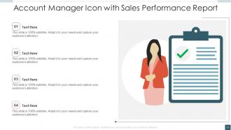 Account Manager Icon Powerpoint Ppt Template Bundles