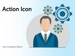 Action Icon Individual Strategy Calendar Business Goals Process Arrow Marketing