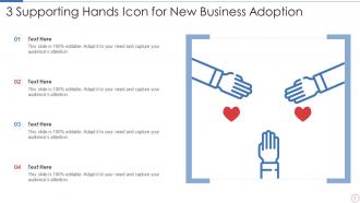 Adoption Icon Powerpoint Ppt Template Bundles