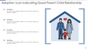 Adoption Icon Powerpoint Ppt Template Bundles