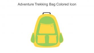 Adventure Trekking Bag Colored Icon In Powerpoint Pptx Png And Editable Eps Format