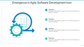 Agile Development Icon Powerpoint Ppt Template Bundles